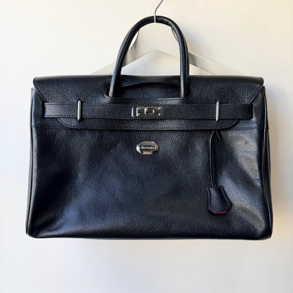 Mac Douglas Pyla Buni Black Leather Bag – Large Handbag Tote - Picture 2 of 15